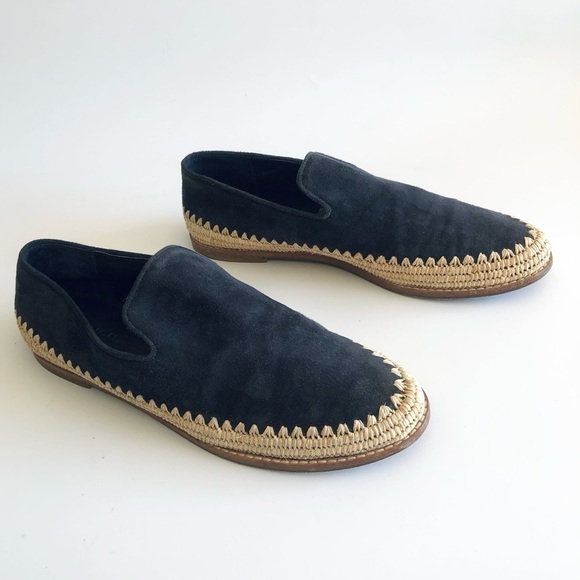 Vince Jalen Espadrille Suede Loafers - Picture 3 of 14